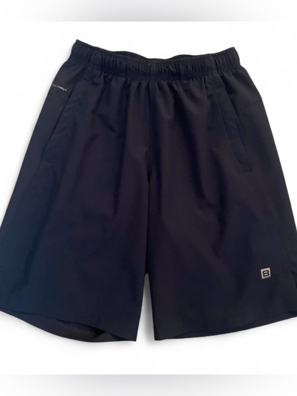 BURLEBO Men’s Athletic Navy Blue Shorts Size Small